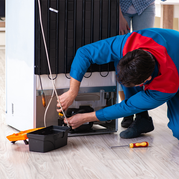 how much do you charge for refrigerator repair services in Lindenhurst